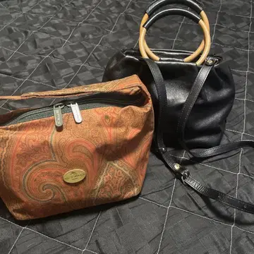 러셋 2way 숄더백 에트로 핸드 파우치