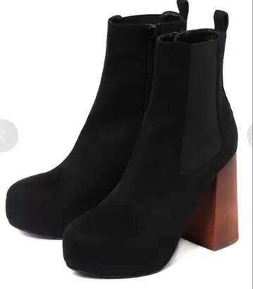 R&E 우드힐 사이드 고어 숏부츠 스웨이드