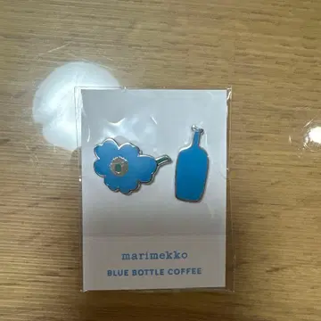 [ marimekko x BLUE BOTTLE COFFEE ] 핀 배지