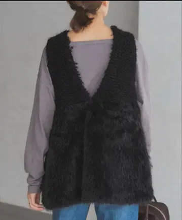 이에나 RITTO 리트 ROOP FUR VEST 베스트 202490-FT