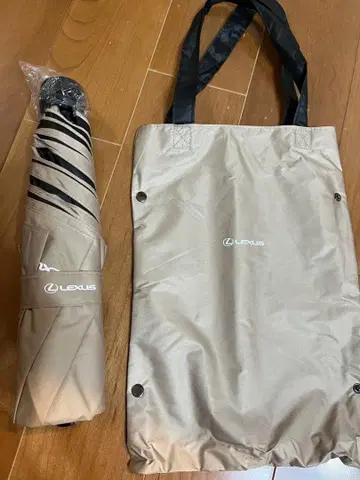 렉서스 접이식 우산 (우천 겸용) 베이지 남녀 공용