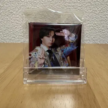 시오자키 타이치 스퀘어 캔뱃지 M!LK 너무 좋아서 멸 캡슐 토이