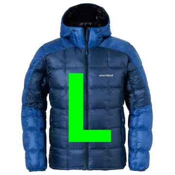 몽벨 스페리오 다운 후드티 EX800 L 사이즈 네이비 블루