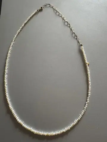 ete 펄 목걸이 새상품급