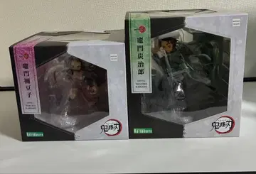 귀멸의 칼날 카마도 탄지로 네즈코 코토부키야 ARTFXJ 미개봉 새상품