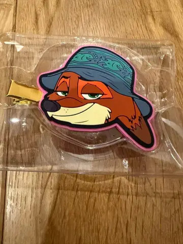 주토피아 닉 앞머리 클립