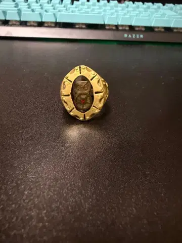 빈티지 시계 부품 반지