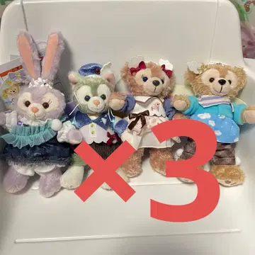 디즈니씨 위싱윙스 인형 배지 더피 12개