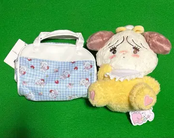 mikko 미니 보스턴 파우치 무스짱 복슬복슬 BABY 봉제 인형