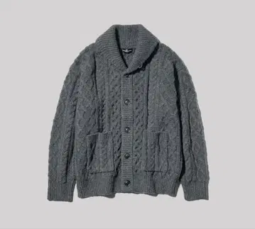 GU 케이블 숄카라 가디건 EG M
