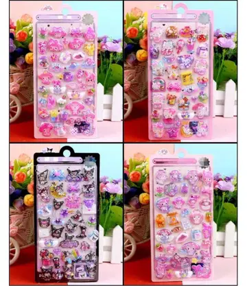 당일 발송 야광 산리오 본봉 드롭 씰 BONBON DROP 4개