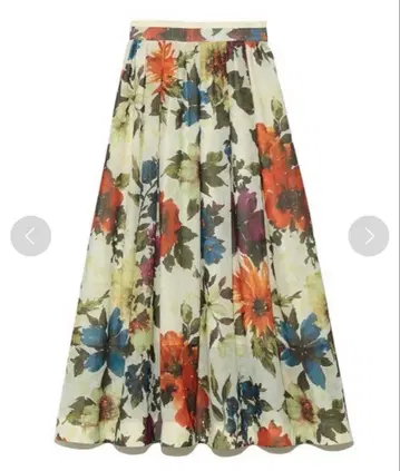 Lily Brown 보타니컬 플라워 스커트 0