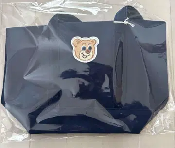 러브러리 바이 페이러 올드 테디 와펜 토트백 네이비