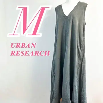 URBAN RESEARCH DOORS V넥 오버롤 스커트 M