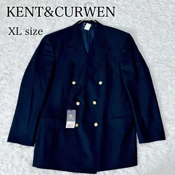 미사용급 archive 켄트&카웬 네이비 재킷 더블 골드 버튼 XL