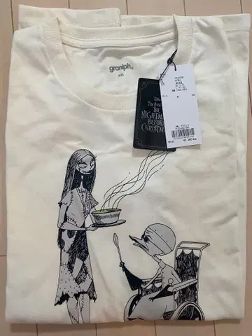그라니프 나이트메어 비포어 크리스마스 T셔츠 XXL