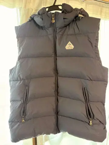 PYRENEX 후드 부착 다운 베스트