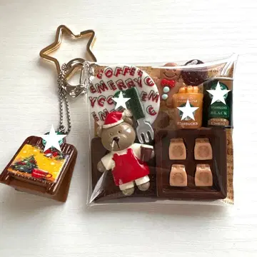 가챠 파우치 곰돌이 커피