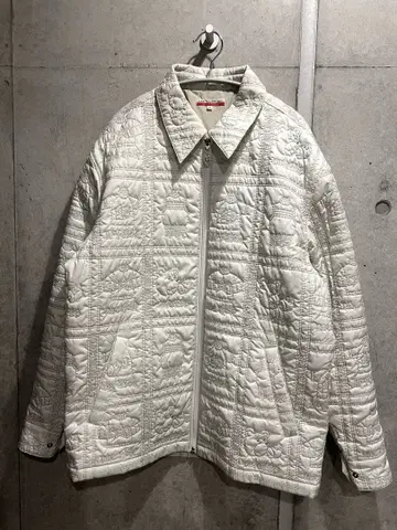 CASTELBAJAC 자수 디자인 퀼팅 자켓 남성용