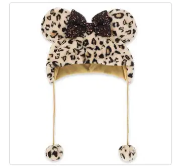 디즈니 레오파드 무늬 팬캡