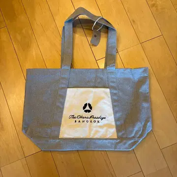 더 오쿠라 프레스티지 토트백 그레이