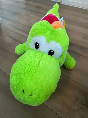 슈퍼 마리오 요시 봉제 인형 거의 미사용