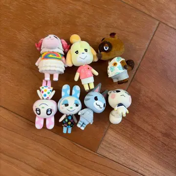 동물의 숲 미니 피규어 7체 세트