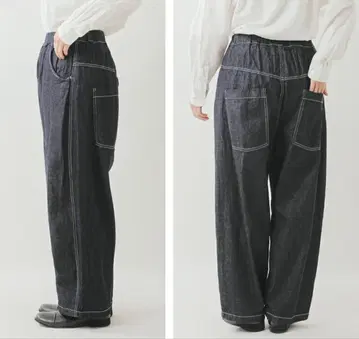 NARU 데님 노포 팬츠