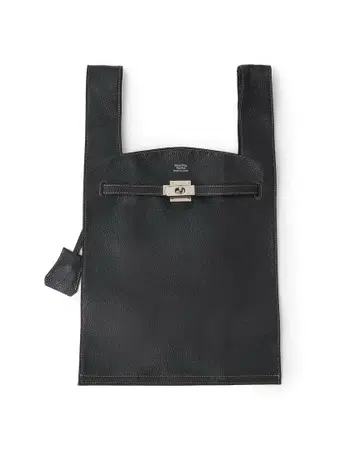 뷰티풀 피플 라지 마켓백 인 슈링크 가죽