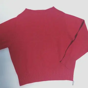 NATURAL LAUNDRY 레드 니트 스웨터 사이즈 2