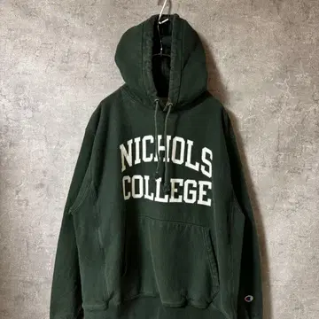 챔피온 champion 리버스 위브 후드티 맨투맨 그린