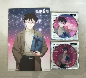 점페스 괴수 8호 캐릭터 아니 캔뱃지 세트 나루미 1