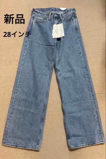 Calvin Klein 90 스트레이트 루즈 청바지