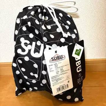 미사용 새상품 SUBU 도트 무늬 도트 샌들 사이즈 1 파우치 부속