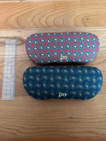 하쿠산 안경 페이즐리 무늬 안경 케이스