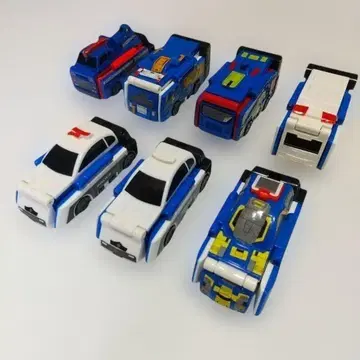 부부 VOOV 미래 변신 BANDAI 맥도날드 미니카 세트