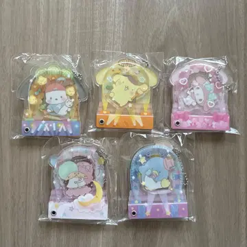 산리오 아크릴 키링 세트 5개