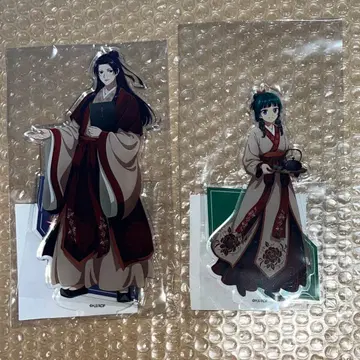 약사의 혼잣말 카페 아크릴 스탠드 마오마오&진시