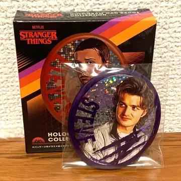 기묘한 이야기 홀로그램 캔뱃지 스티브