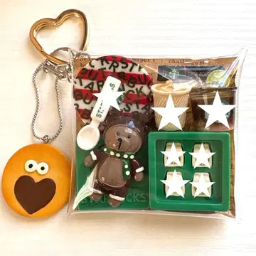 가챠 파우치 곰돌이 커피