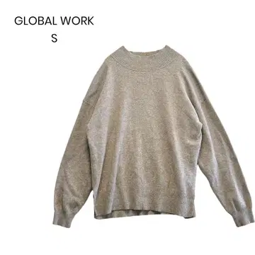 [ GLOBAL WORK ] 풀오버 니트 S 심플 베이직 1246