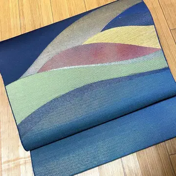 니시진 이즈쿠라 8촌 나고야 오비 칠사 실 세미 포멀~평상복 가벼운