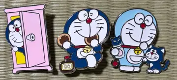 도라에몽 핀 배지 (카무카무캣) JR 한정판