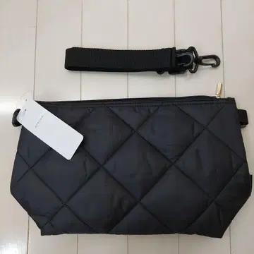 RETRO GIRL 퀼팅 숄더백 블랙