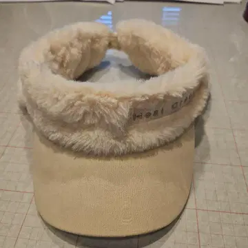 새상품급 힐 크릭 보아 선바이저 여성용 골프 귀마개 포함