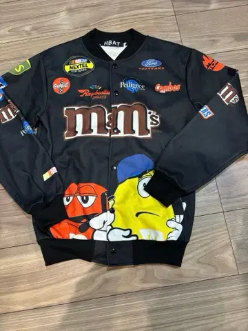 HBAT m&ms 레이싱 자켓 블루종