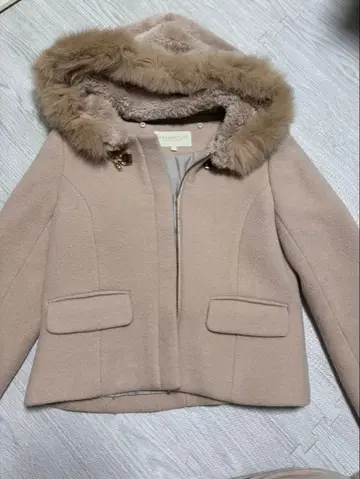 PROPORTION 베이지 더플 코트 S