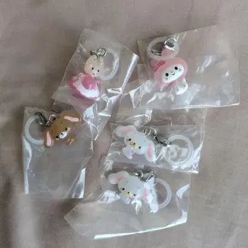 산리오 캐릭터즈 윳토 메지루시 액세서리 (5개 세트)