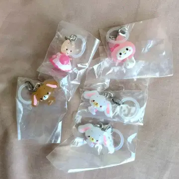 산리오 캐릭터즈 윳토 메지루시 액세서리 (5개 세트)