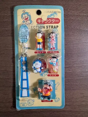 도라에몽 컬렉션 스트랩 6체 세트